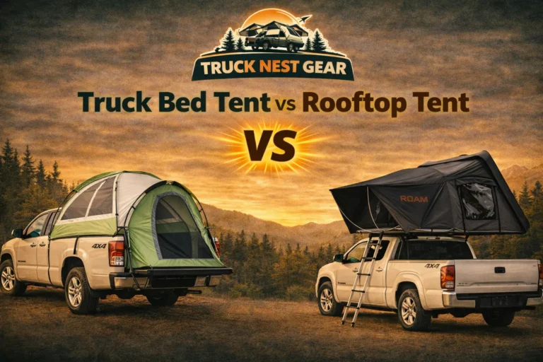 Truck Bed Tent vs Rooftop Tent