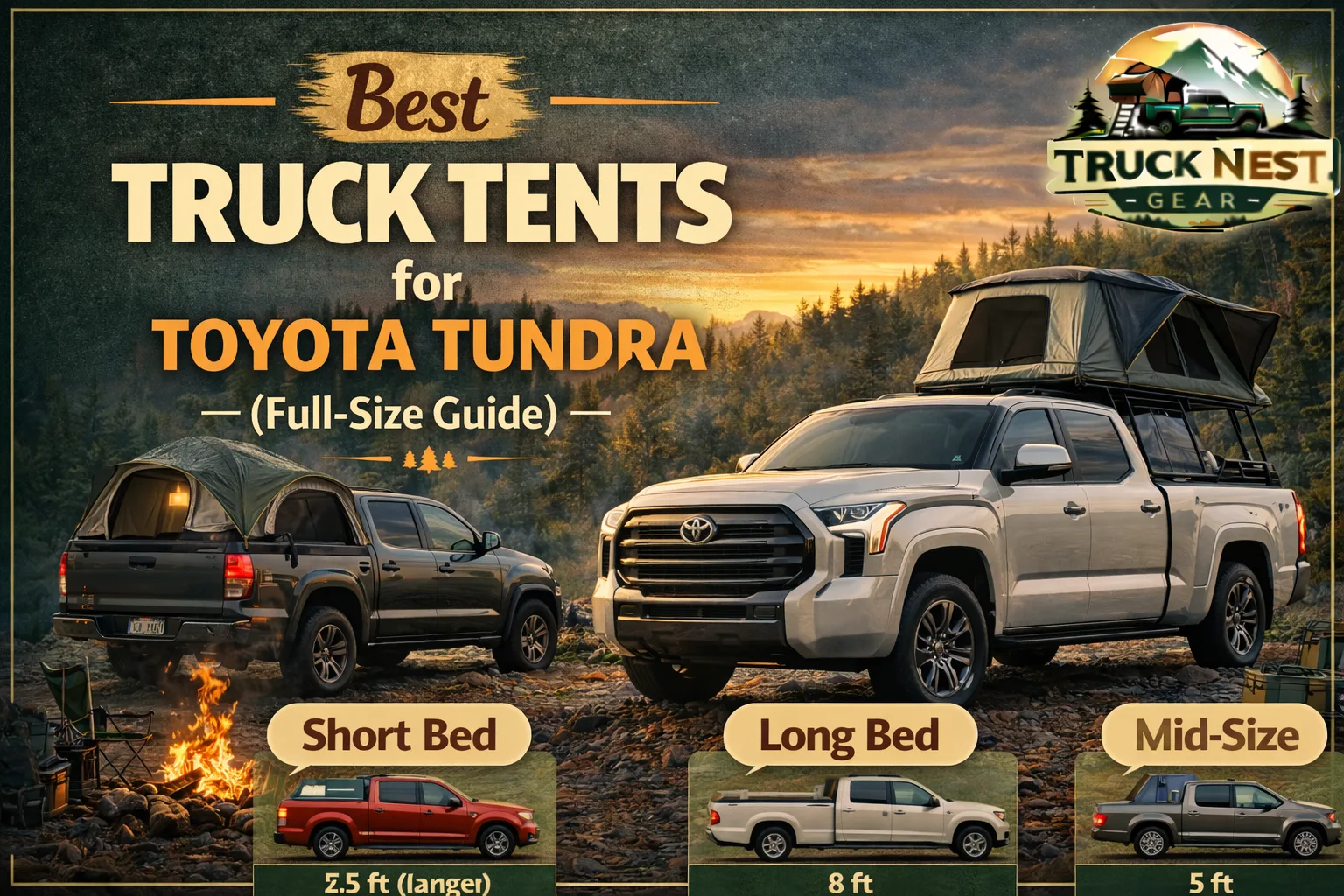 Best Truck Tents for Toyota Tundra