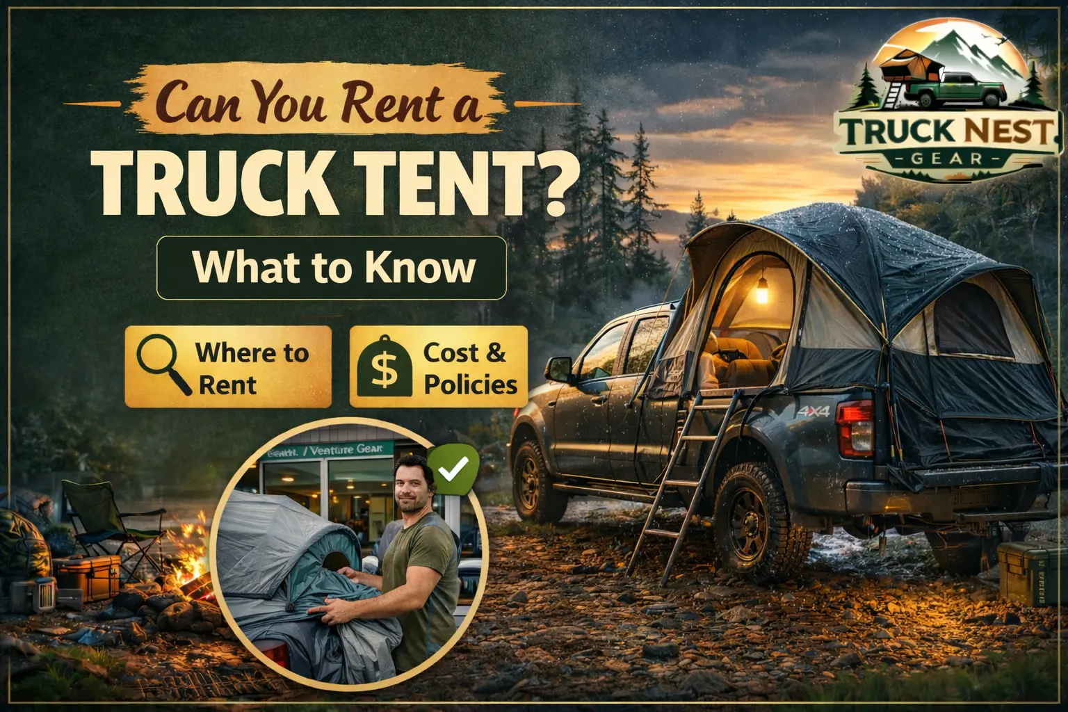 Can You Rent a Truck Tent
