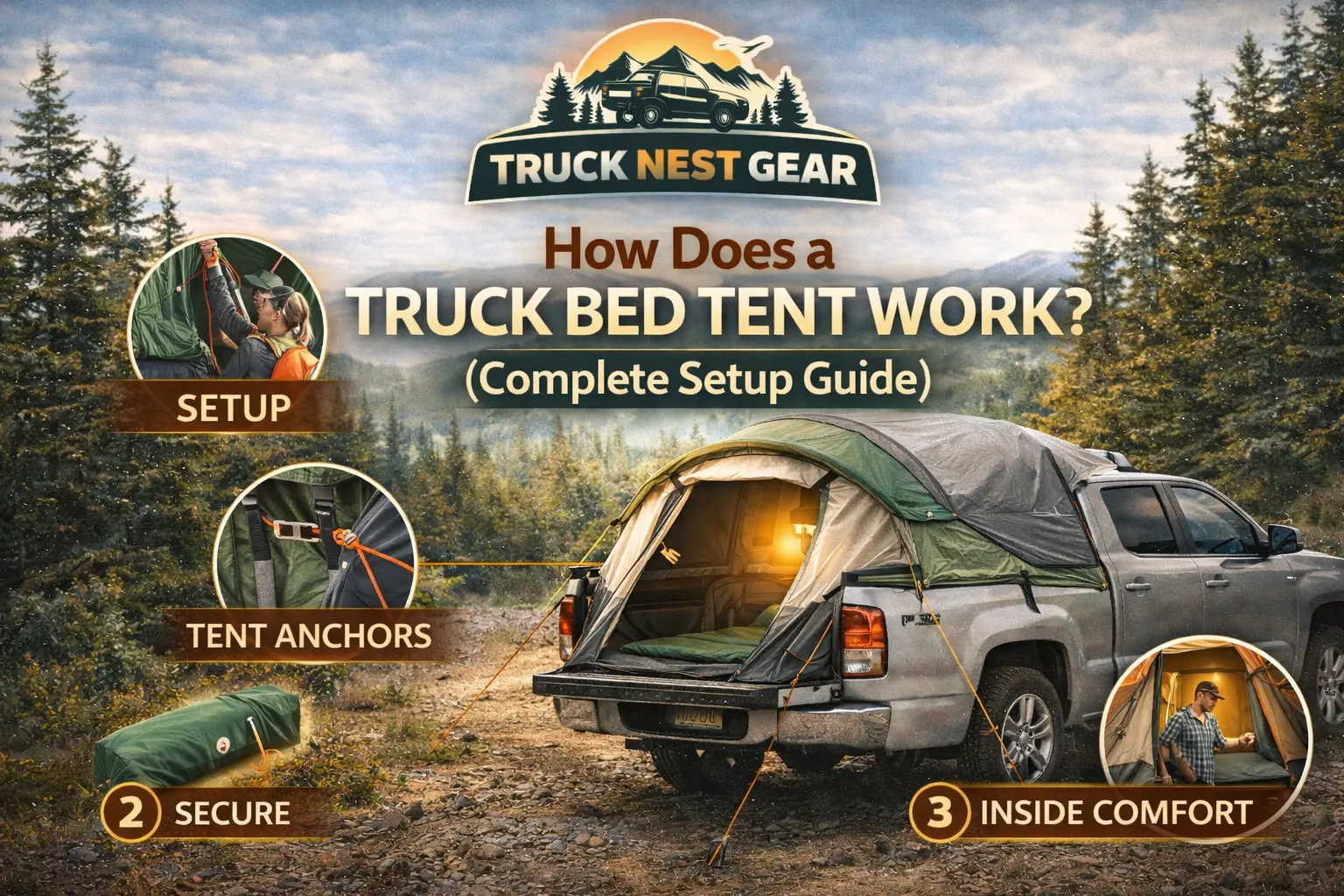 How Does a Truck Bed Tent Work