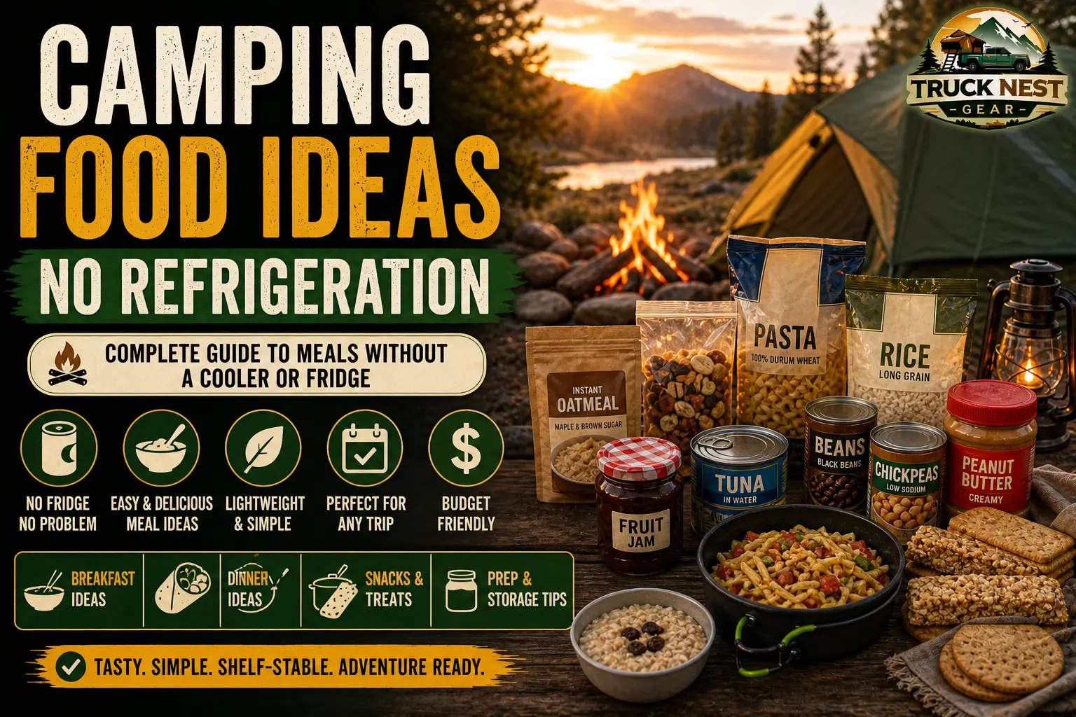 Camping Food Ideas No Refrigeration