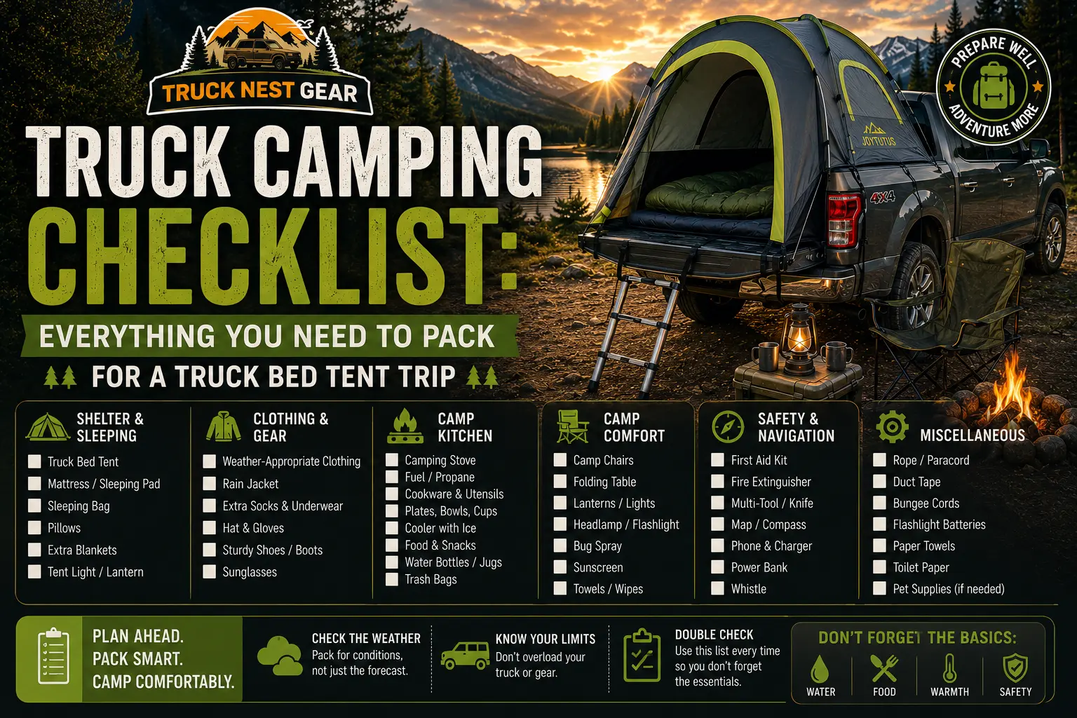 Camping Checklist