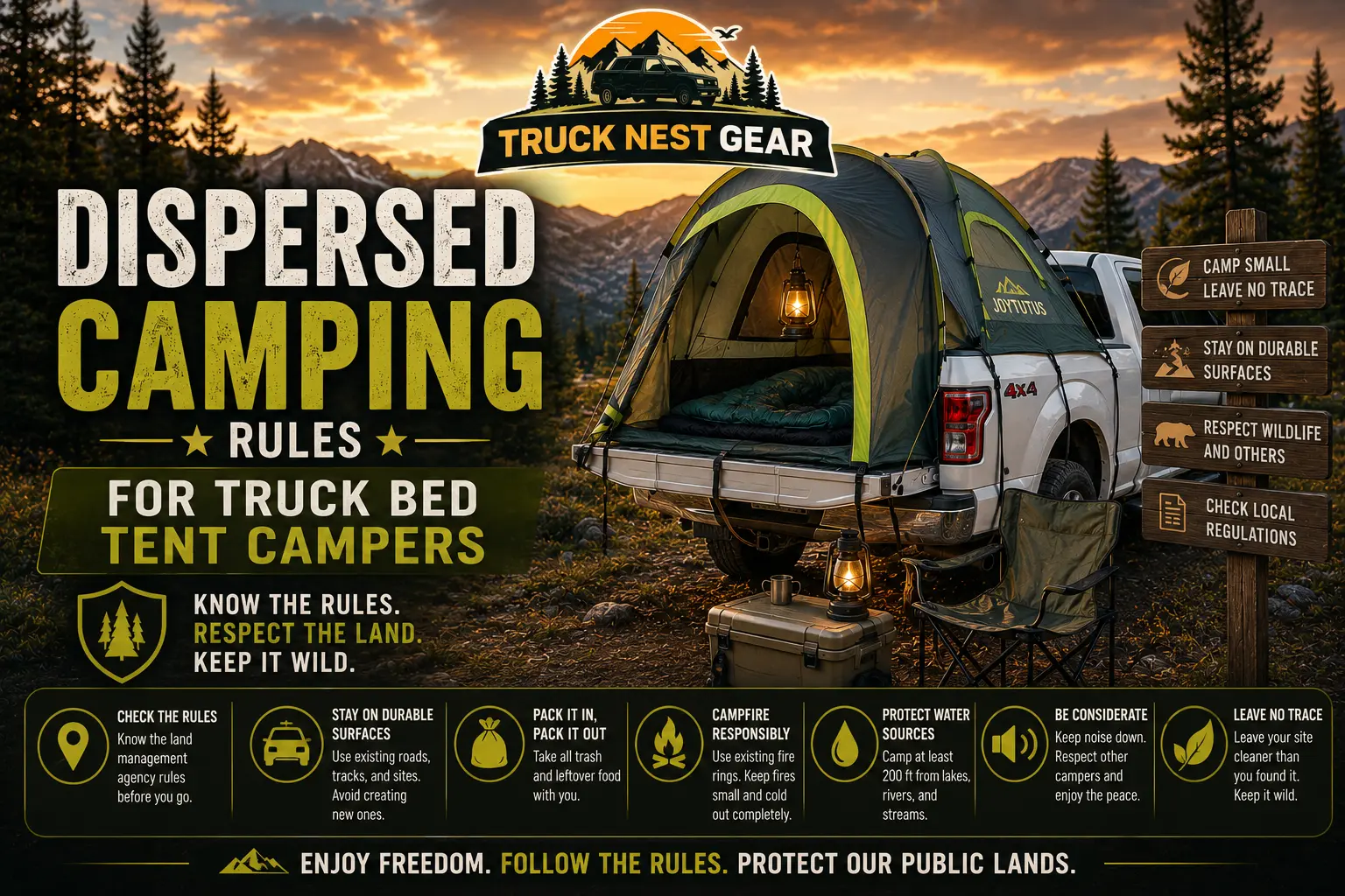 Dispersed Camping Rules
