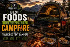 foods cook campfire