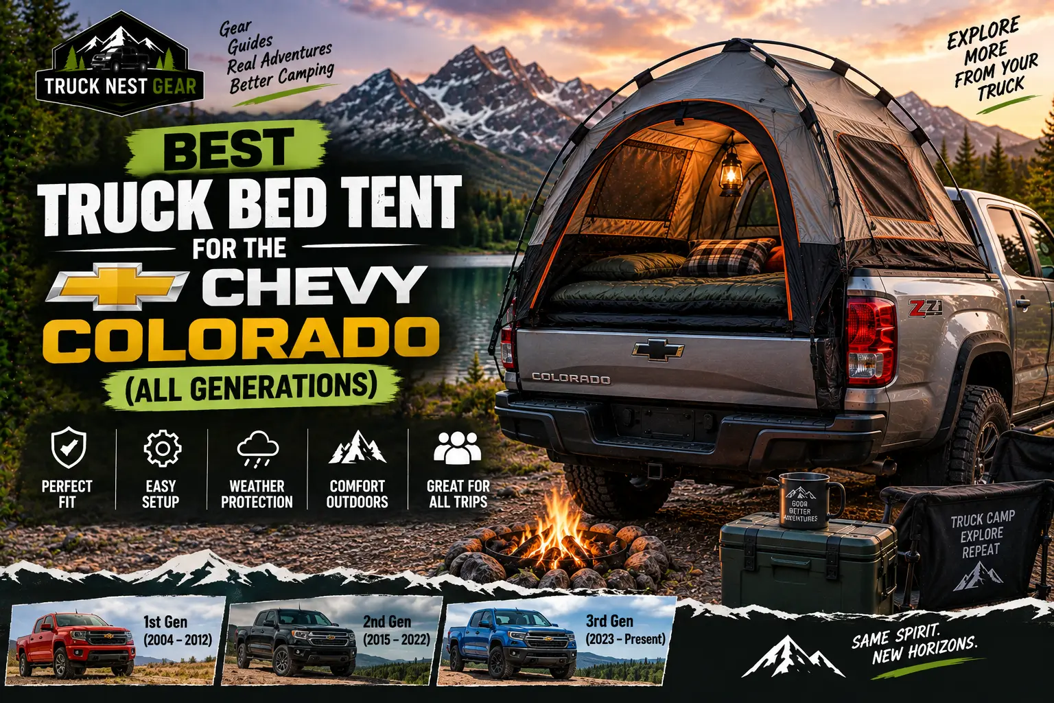 Best Bed Tent Chevy Colorado