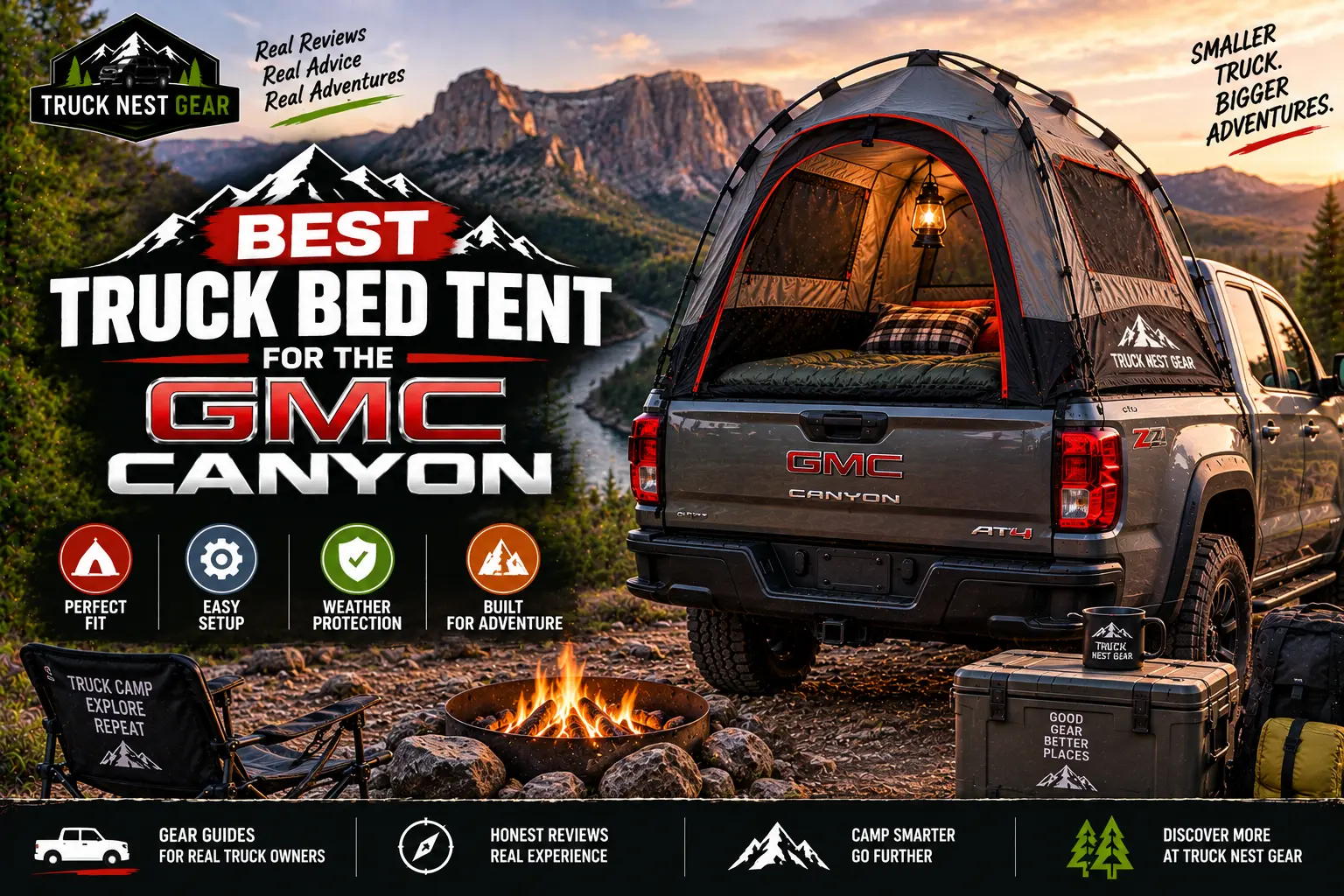 Best Bed Tent GMC Canyon