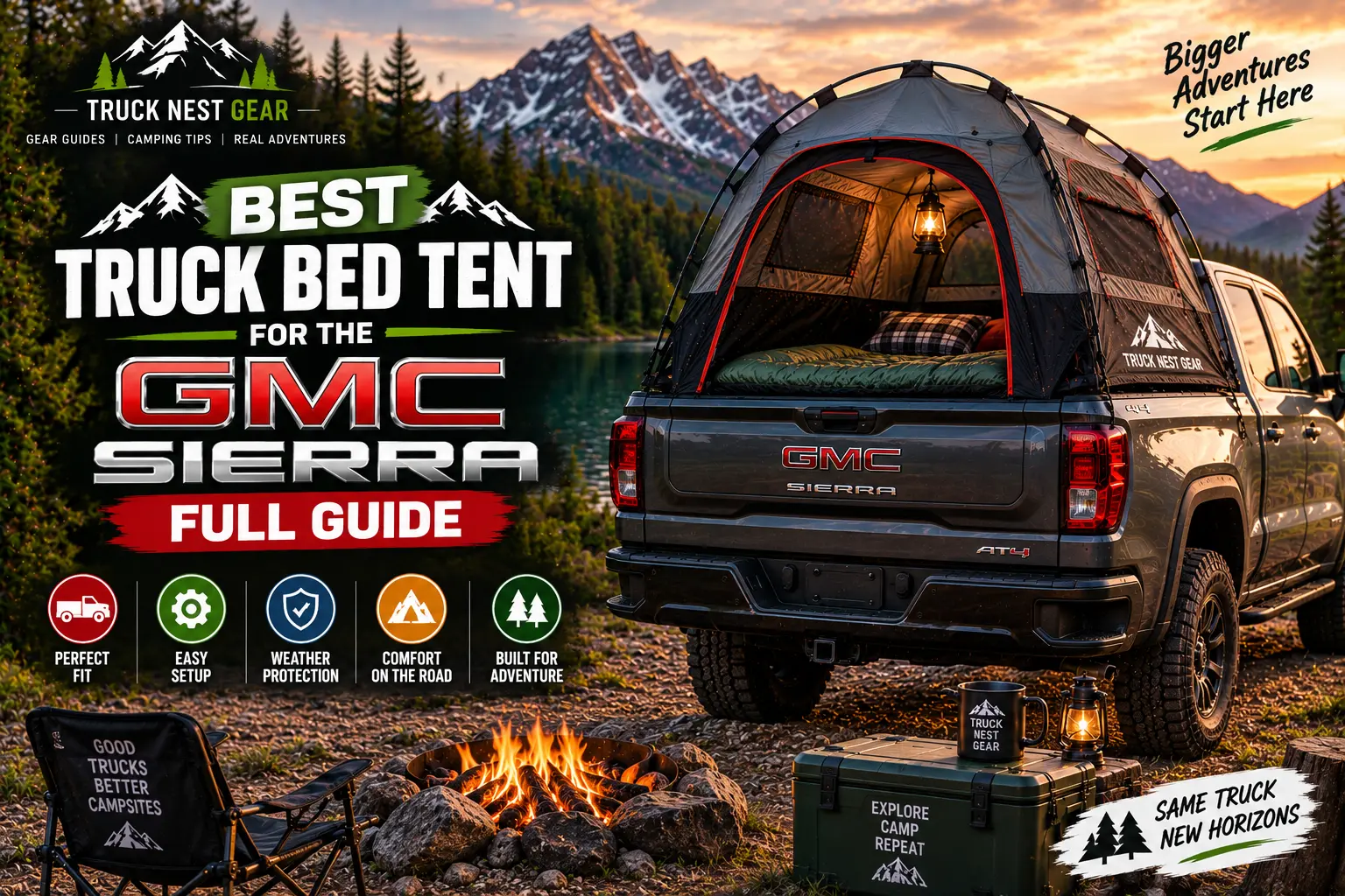 Best Bed Tent GMC Sierra